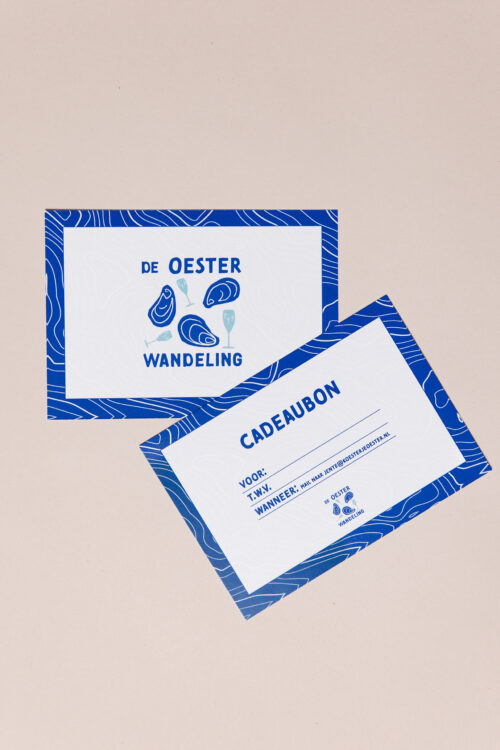 oesterwandeling cadeaubon